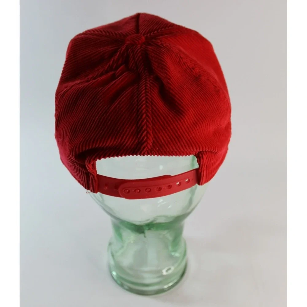 Rare Vintage Red 1988 Teenage Mutant Ninja Turtles Corduroy Hat Size Boys Mirage